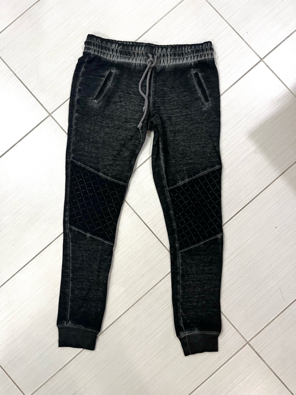 Mossimo Supply Co. Women’s Mid-Rise Moto Sweat Joggers with Pockets